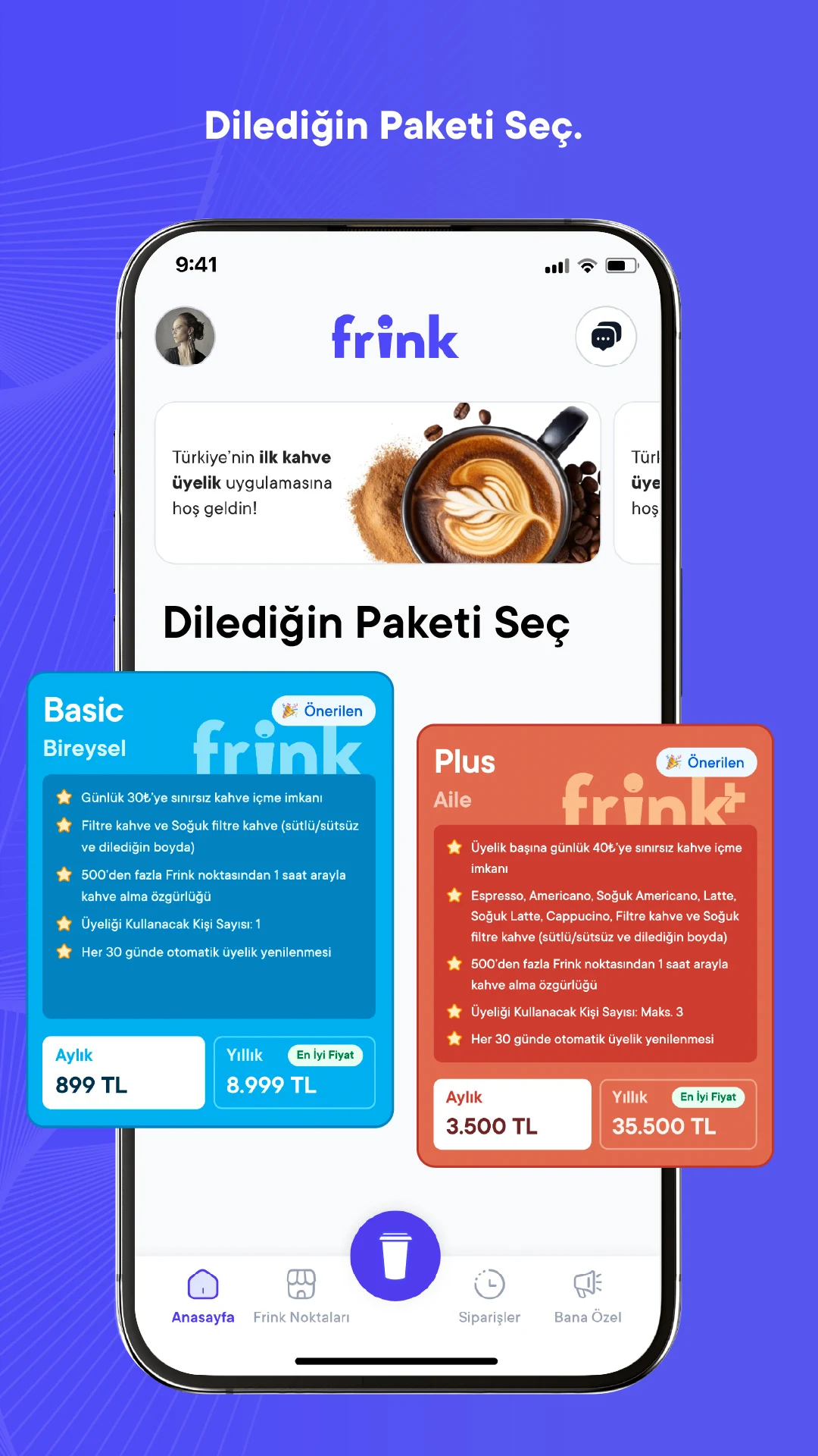 Frink - Kahve Üyeliği screenshot